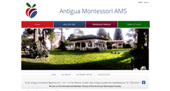 Desktop Screenshot of antiguamontessori.com